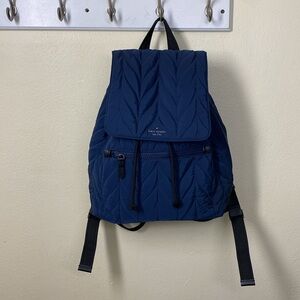 KATE SPADE Ellie Backpack in Navy Blue EUC